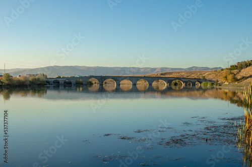 bridge and river in the Turkey