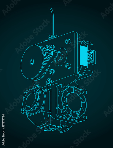 3d printer extruder