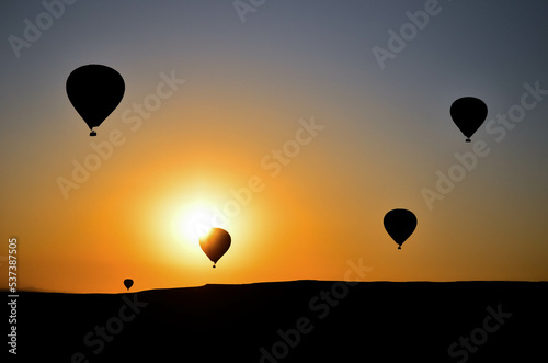 hot air balloons in cappadocia 