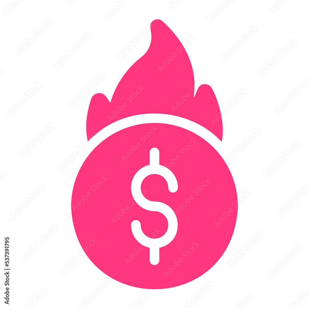 flame gradient icon flame gradient icon