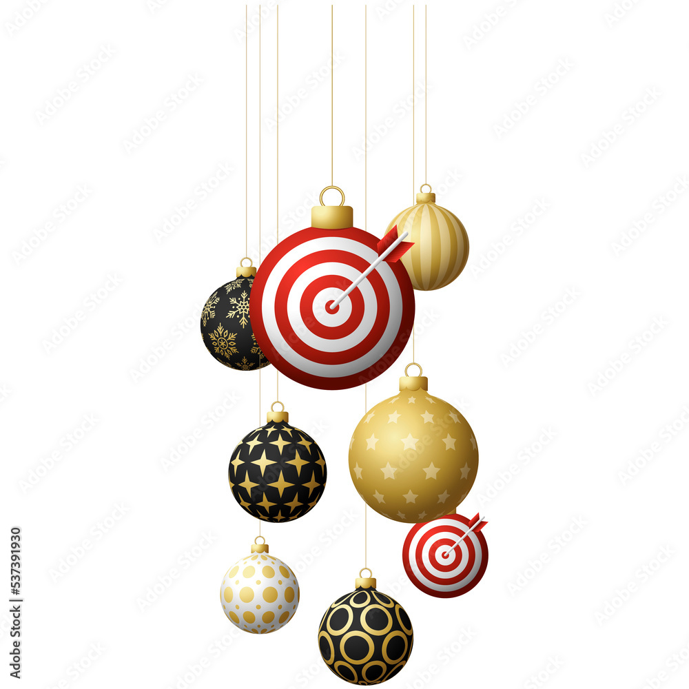 target arrow christmas bauble isolated graphic target arrow christmas bauble isolated graphic