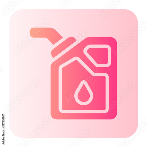 gasoline gradient icon
