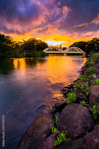 Anahulu Stream Bridge aka 