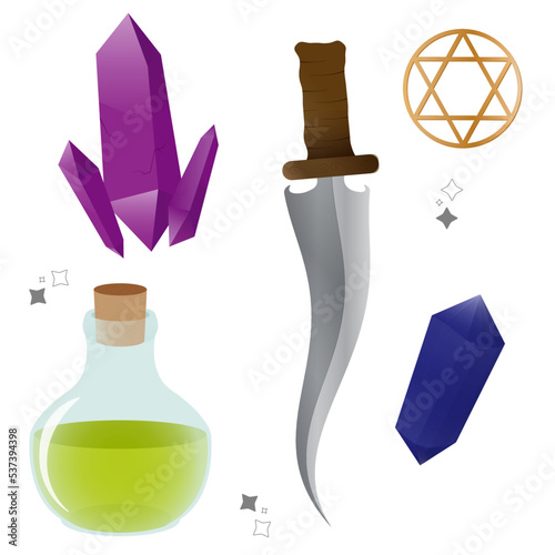 Witchcraft Wicca Set 
