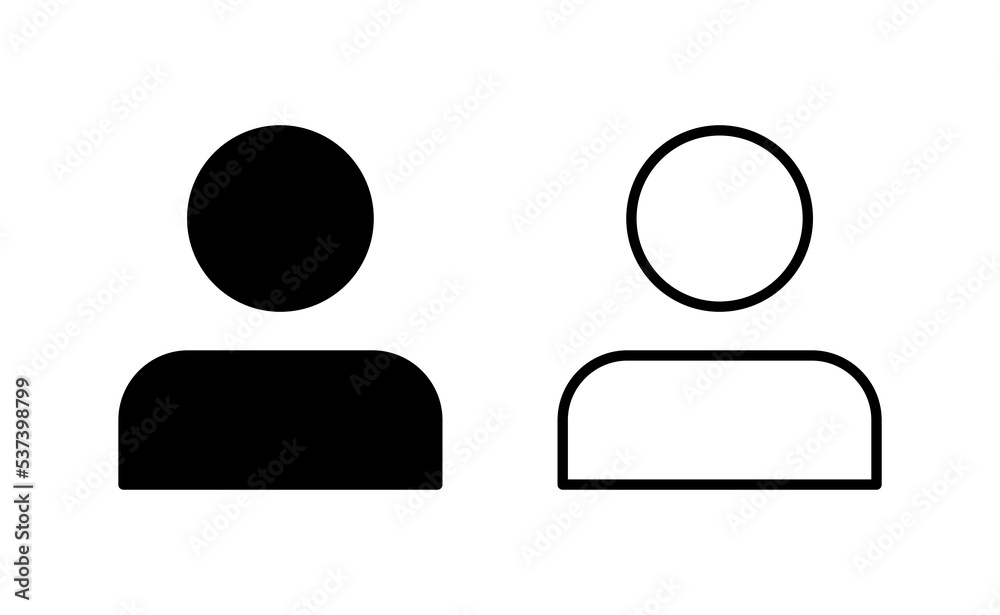 User Icon vector for web and mobile app. person sign and symbol. people icon. User Icon vector for web and mobile app. person sign and symbol. people icon.