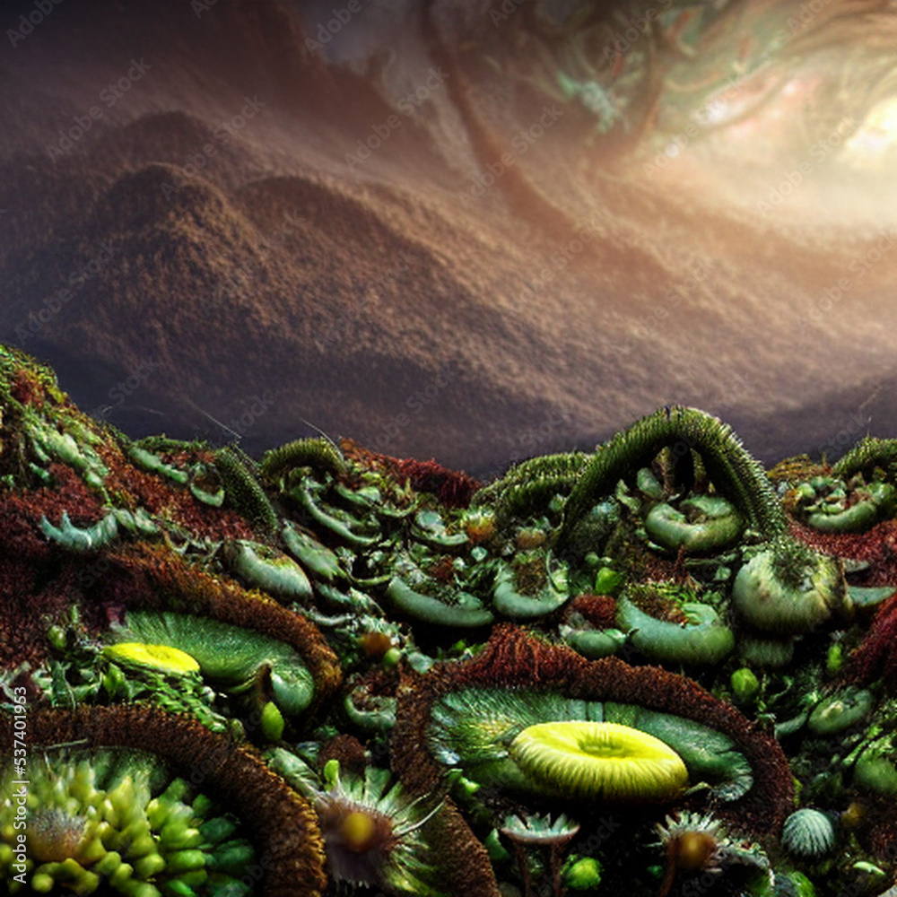 Fototapeta premium Alien Life
