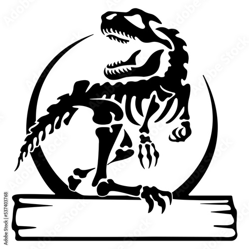 T rex Silhouette, Dinosaur SIlhouette