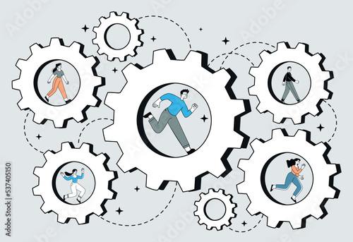 Concept of teamwork