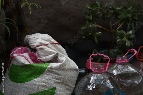 Materiales jardinería / costales