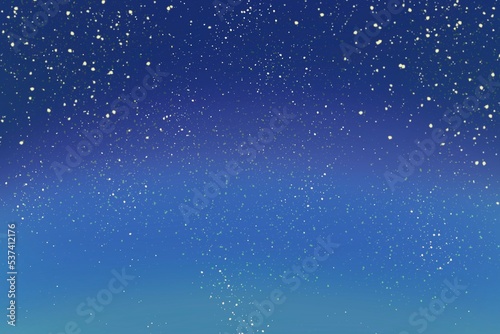 神秘的な星空の背景