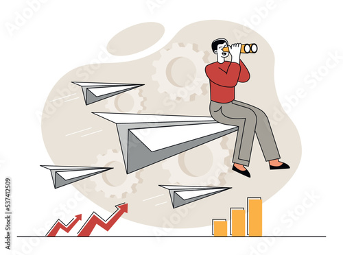 Business vision concept