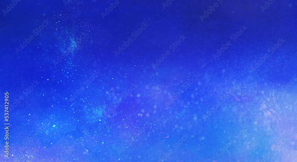 Fototapeta premium 青紫色の夜空の風景イラスト 背景イラスト テクスチャ