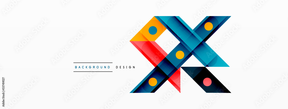 Bright colorful straight lines geometric abstract background. Trendy overlapping lines composition for wallpaper, banner, background or landing Bright colorful straight lines geometric abstract background. Trendy overlapping lines composition for wallpaper, banner, background or landing