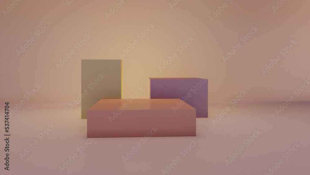 podium, product stand. mock up on a pink background texture background Ideal backdrop for product presentations podium, product stand. mock up on a pink background texture background Ideal backdrop for product presentations