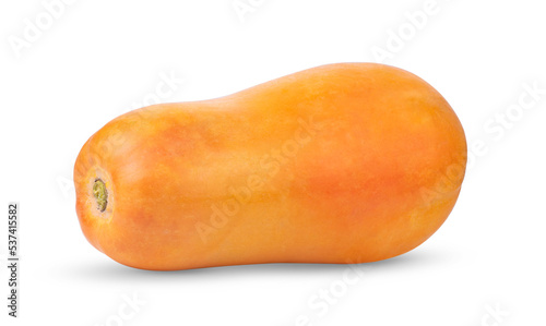 Papaya isolated on transparent png
