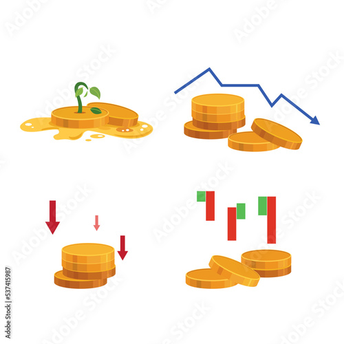depreciation icon