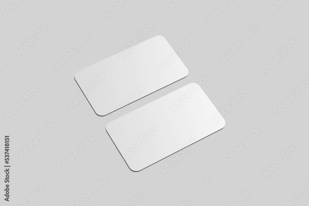 rounded business card mockup rounded business card mockup