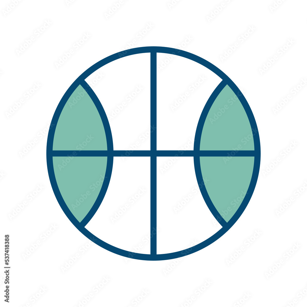 basketball icon vector design template in white background basketball icon vector design template in white background