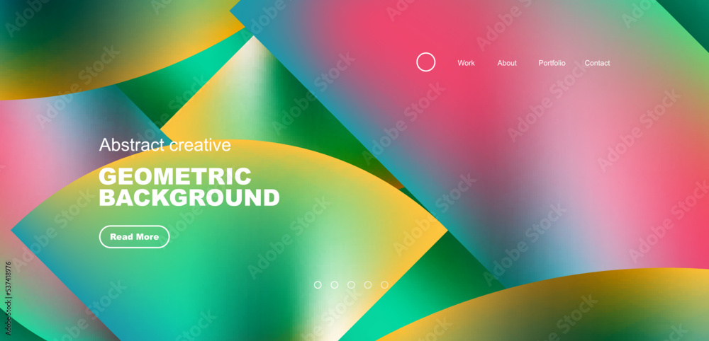 Abstract circles and round elements geometric background. Vector illustration for wallpaper, banner, background, leaflet, catalog, cover, flyer Abstract circles and round elements geometric background. Vector illustration for wallpaper, banner, background, leaflet, catalog, cover, flyer