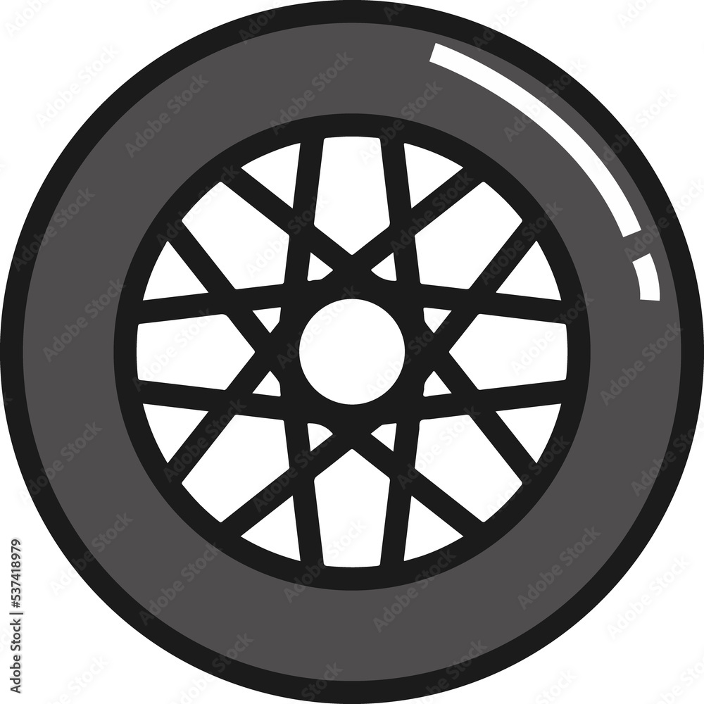 Obraz premium car wheel