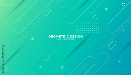 Modern geometric gradient memphis background,gradient background.bussiness flyer