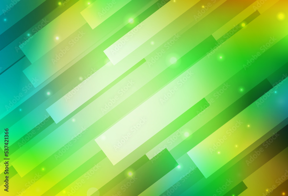 Light Green, Yellow vector texture in rectangular style. Light Green, Yellow vector texture in rectangular style.
