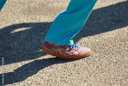 Look at my shoes