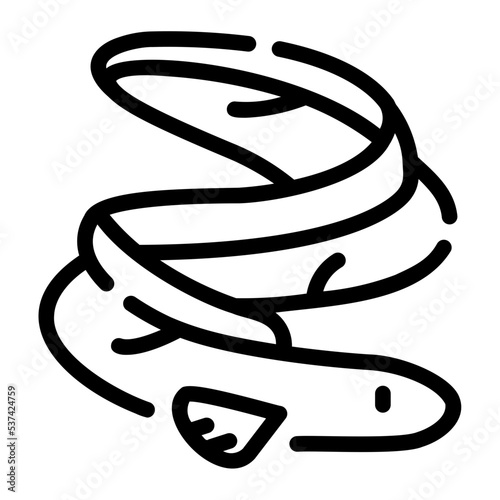 eel line icon