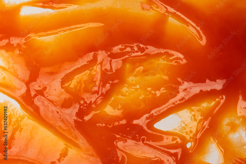 Red sauce splashes as background. Red sauce splashes as background.