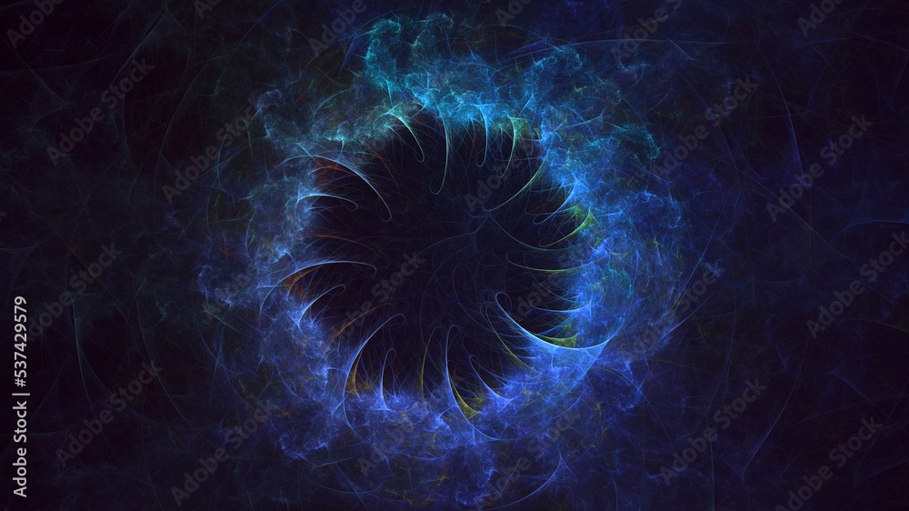 3D rendering abstract round light background 3D rendering abstract round light background