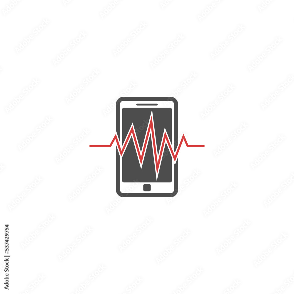 Smartphone logo icon design illustration Smartphone logo icon design illustration