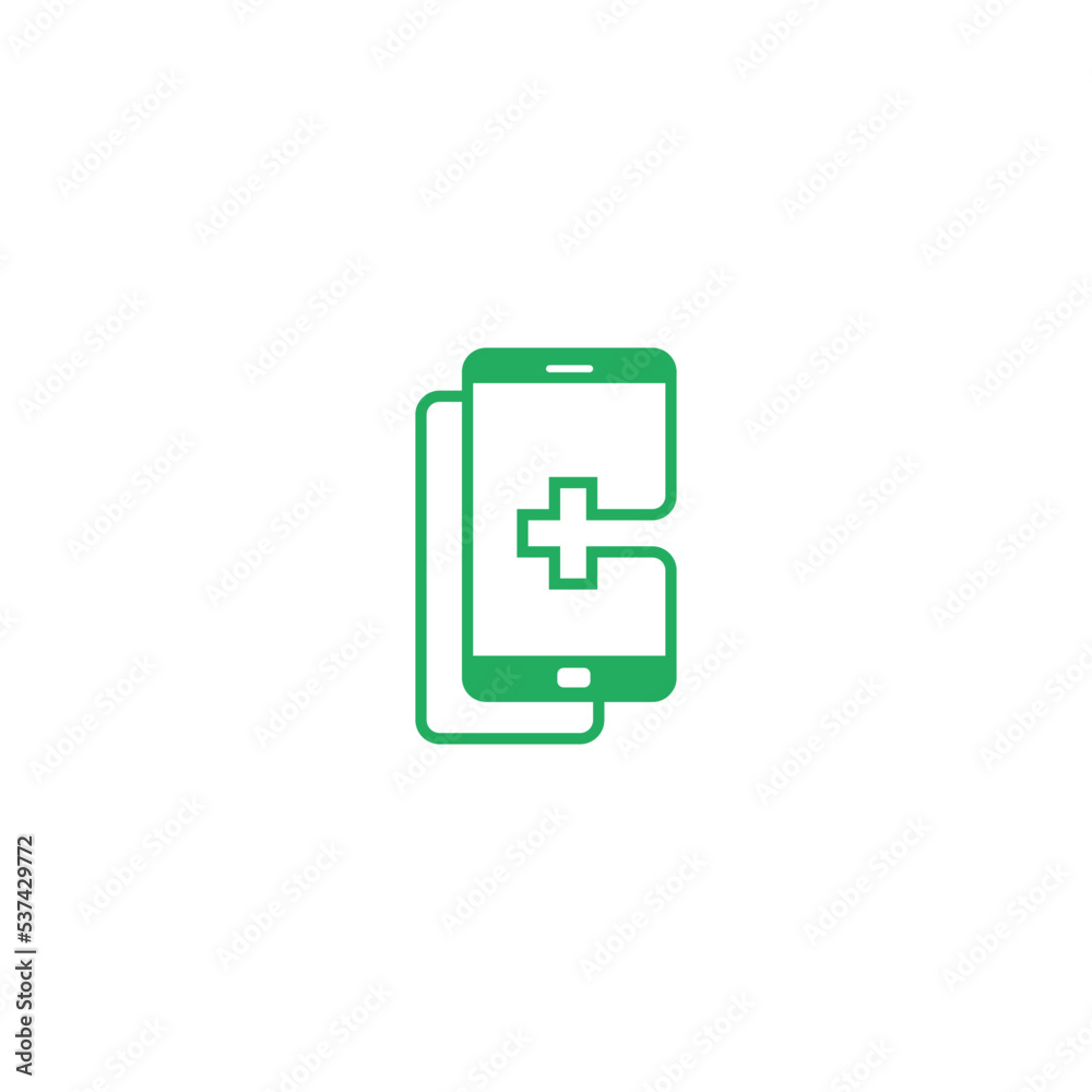 Smartphone logo icon design illustration Smartphone logo icon design illustration
