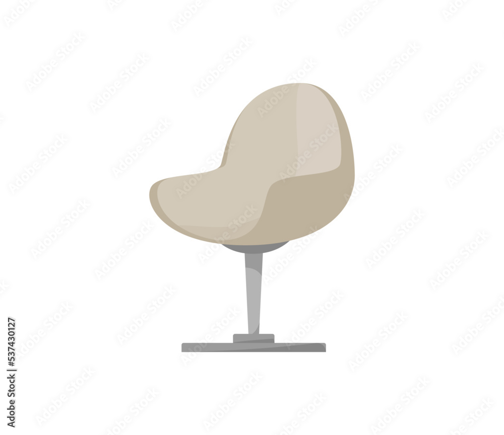 Cosy armchair in flat cartoon style vector eps10 Cosy armchair in flat cartoon style vector eps10