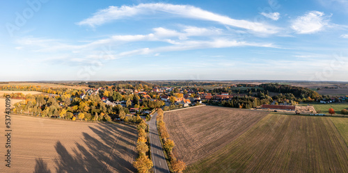 Luftbildaufnahme Schielo im Harz