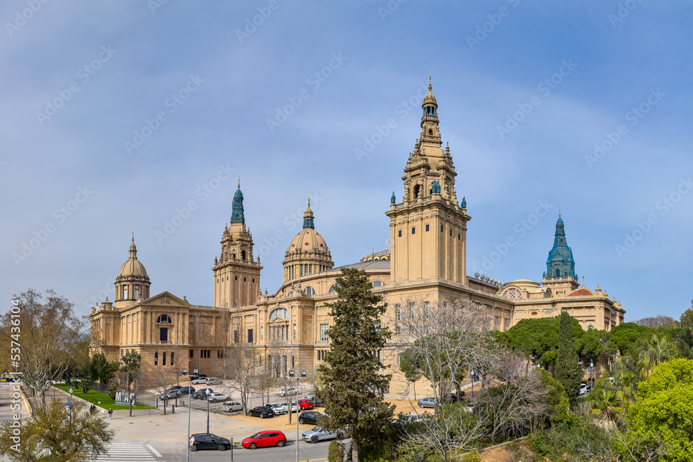 Montjuic National Palace in Barcelona