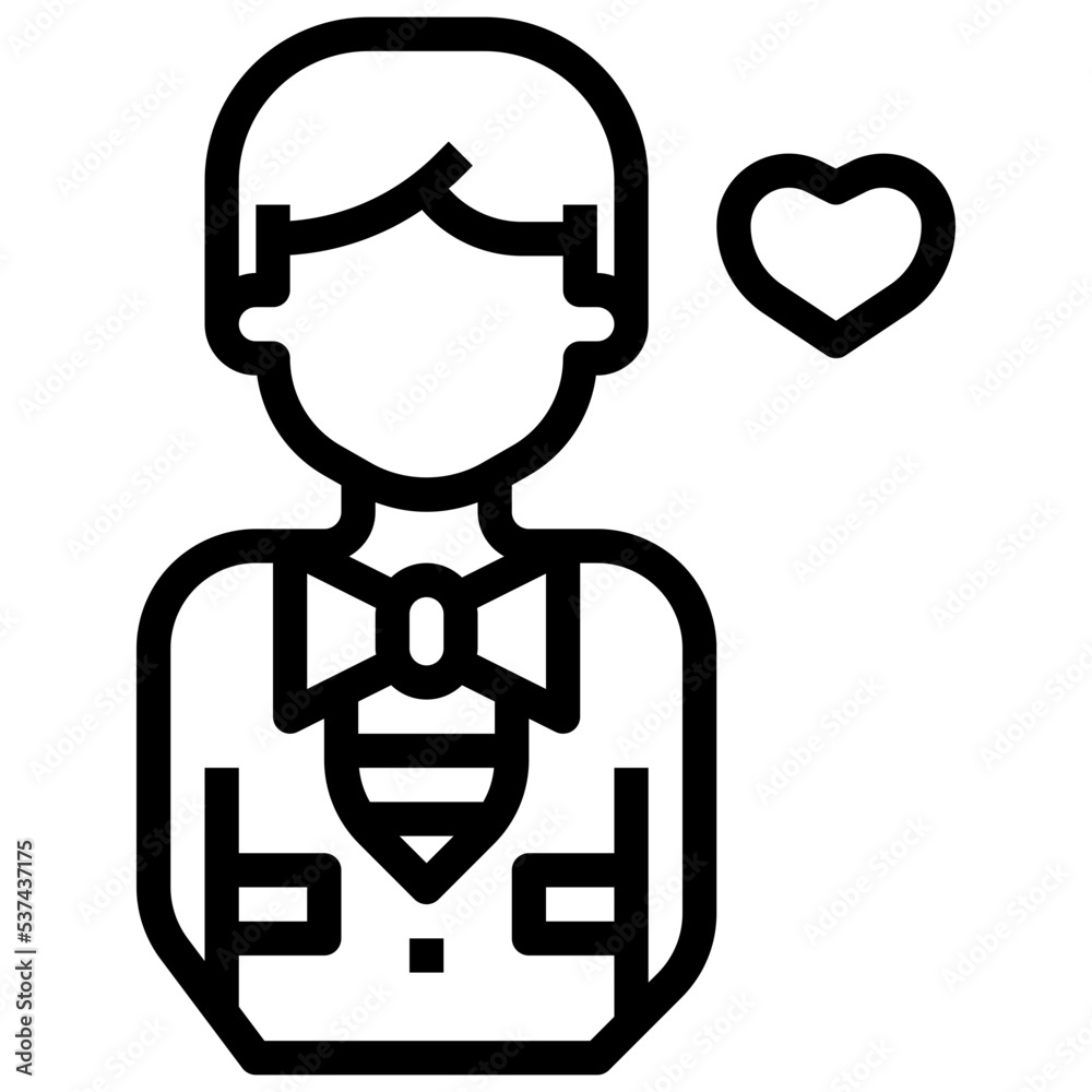 Wedding_groom line icon,linear,outline,graphic,illustration Wedding_groom line icon,linear,outline,graphic,illustration