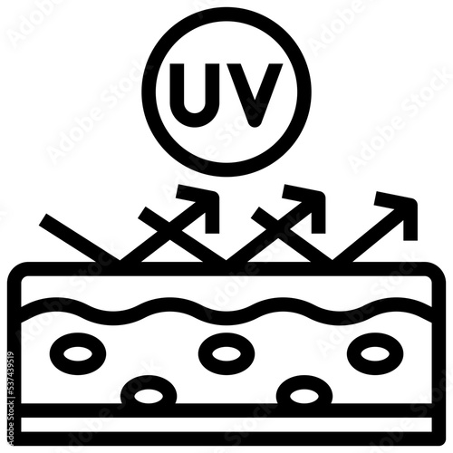 uv line icon,linear,outline,graphic,illustration