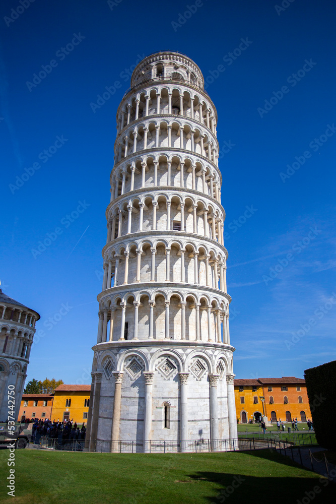 Pisa leaning tower in Pisa, Italy