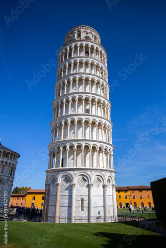 Pisa leaning tower in Pisa, Italy