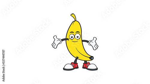 Banana Cartoon Clipart | cartoon clipart, Cartoon clip art, Cartoon banana vector