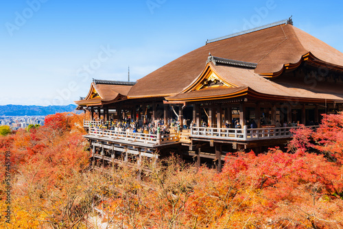 秋の京都 清水寺