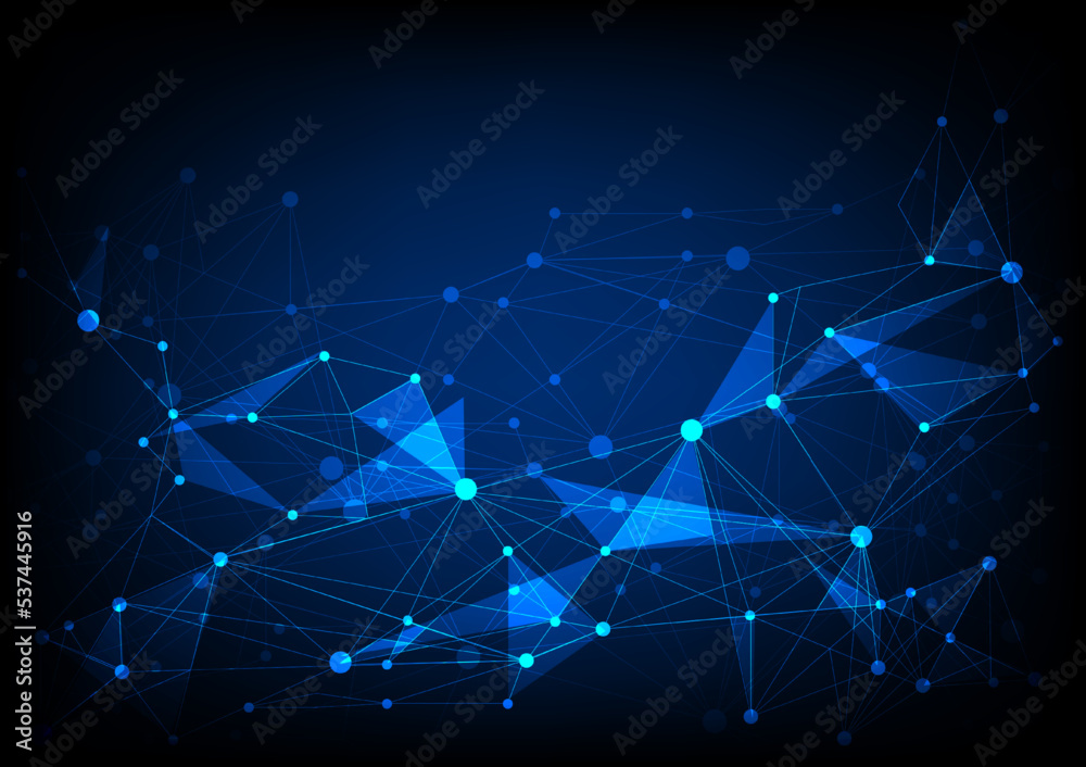 abstract background communication network format