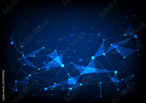 abstract background communication network format