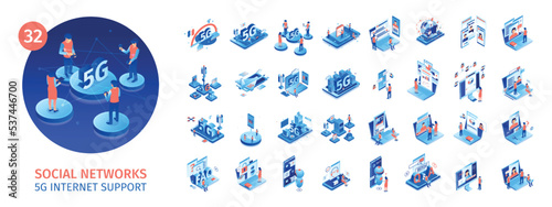 Internet Social Media Icons