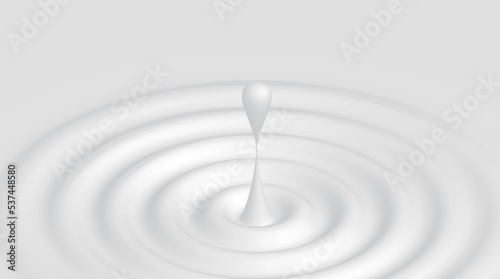 Picture of spilled milk material