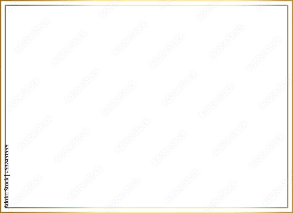 Obraz premium Golden background. Frame for the decoration of invitations. png