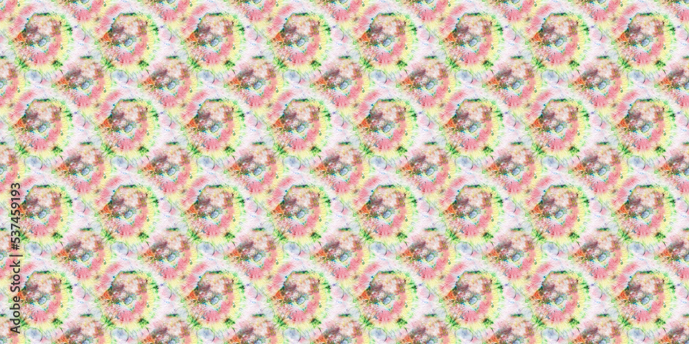 Fantasy Psychedelic Kaleidoscope. Seamless. Dye Fantasy Psychedelic Kaleidoscope. Seamless. Dye