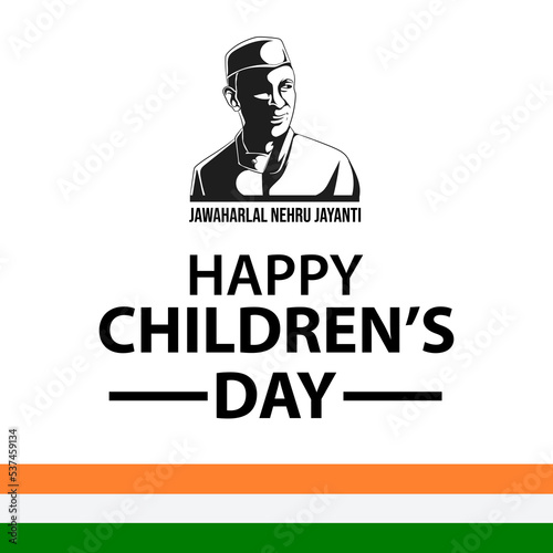 children's day of India celebration on 14th november with teacher pandit jawaharlal nehru Jayanti