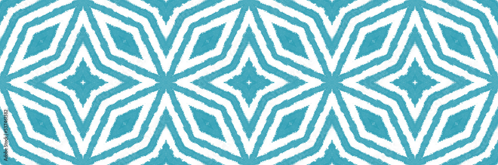 Striped hand drawn seamless pattern. Turquoise Striped hand drawn seamless pattern. Turquoise