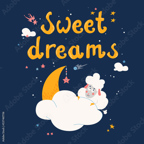 Sweet Dreams Postcard